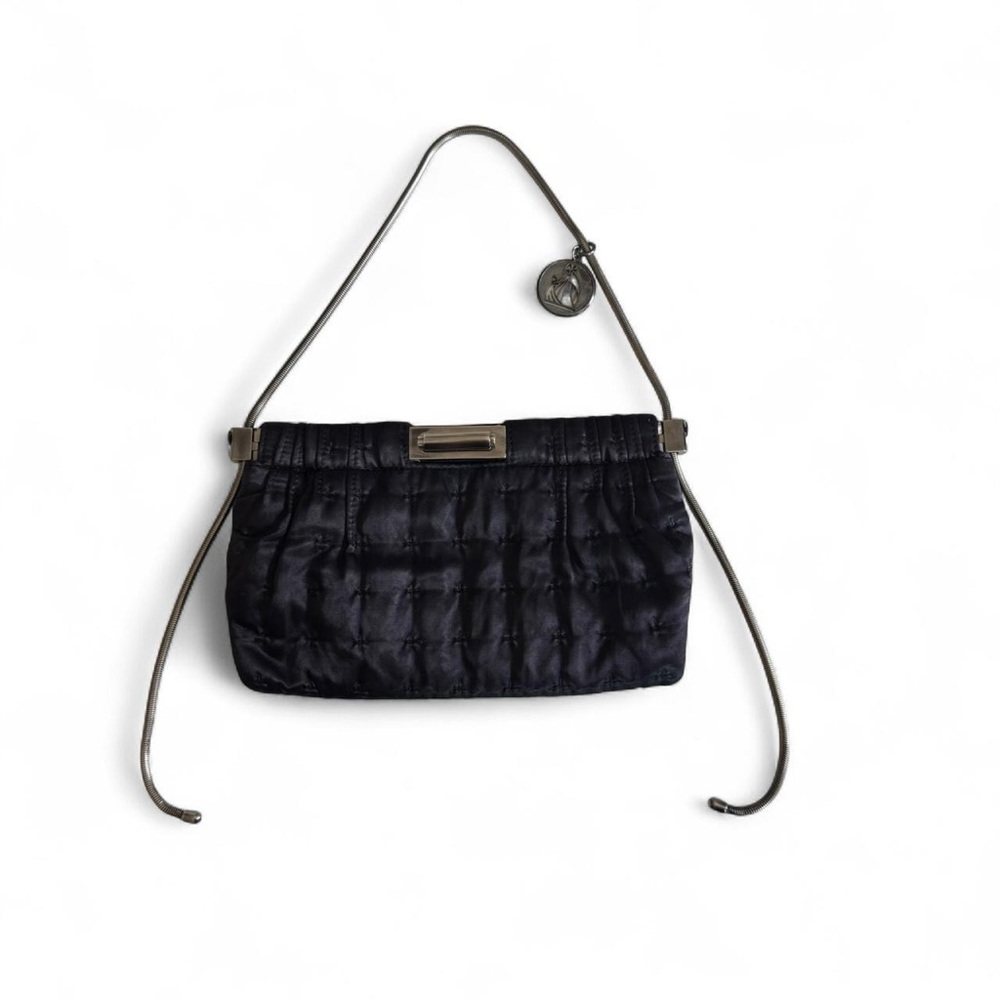 Lanvin - Alber Elbaz Era - Satin & Gunmetal Chain Purse